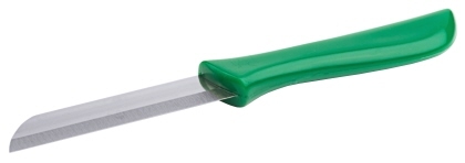Küchenmesser mit grünem Griff