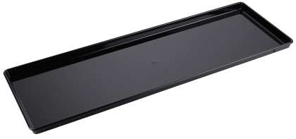 Auslageplatte, schwarz 58 cm