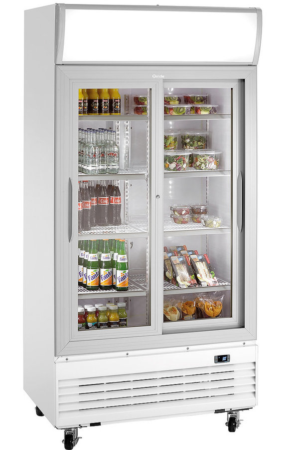 Glastürenkühlschrank 830WB